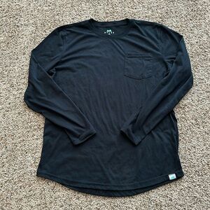 Everyday Long Sleeve Tee with pocket from Myles Apparel.